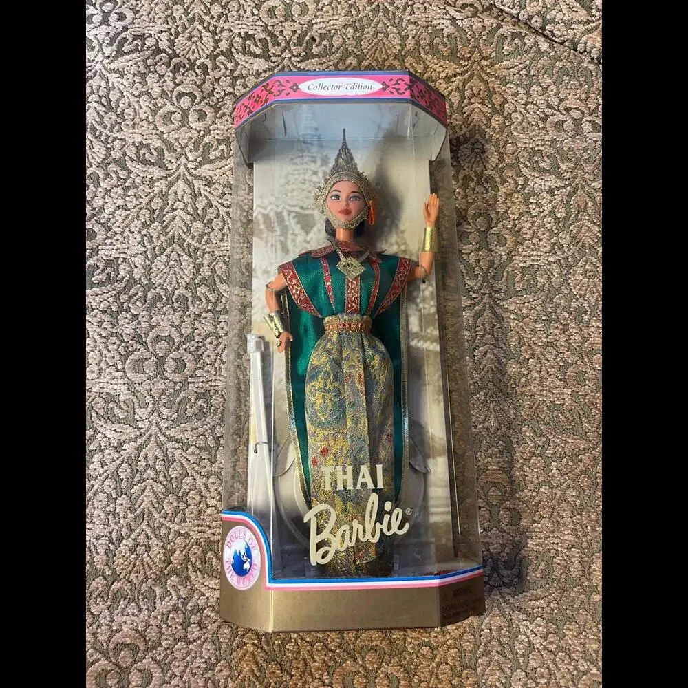 Thai Barbie Collector Edition Dolls of the World Mattel NEW Traditional‎
